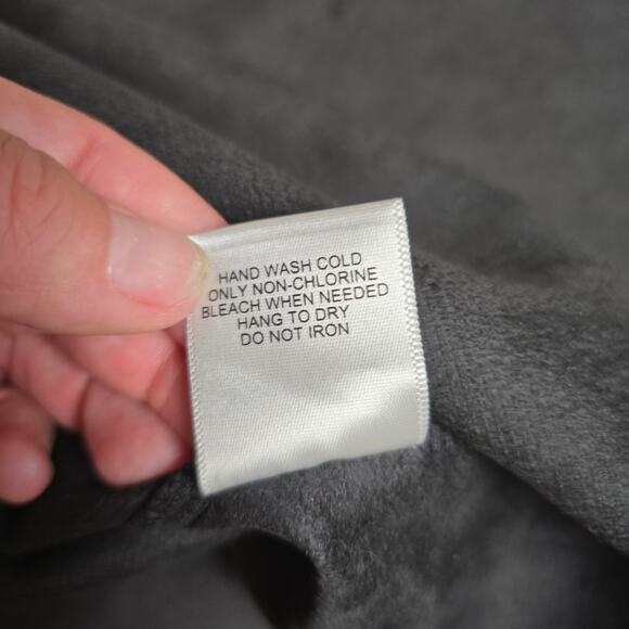 NWT Juicy Couture, Black, Plether Button-Up Jacket Large - Picture 7 of 10